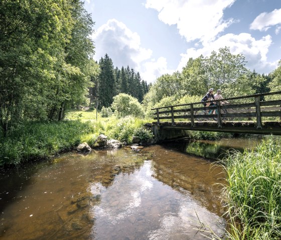 Gravelbiker im Perlenbach- und Furthsbachtal, © StädteRegion Aachen