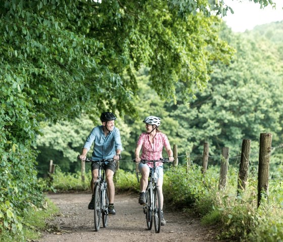 Radfahrer im Wurmtal, © StädteRegion Aachen