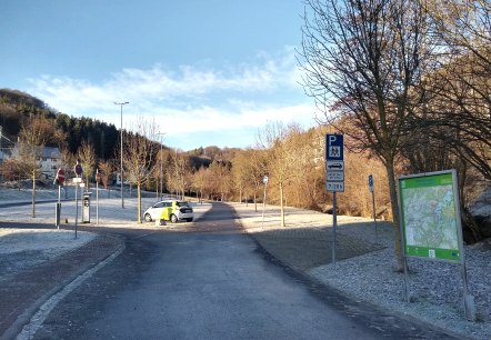 Wanderparkplatz Haus Rurseeklänge, © Rursee-Touristik GmbH