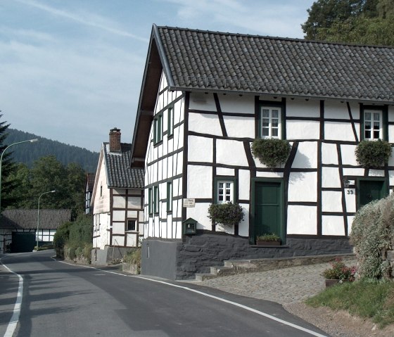 Half-timbered house in Hammer, © StädteRegion Aachen