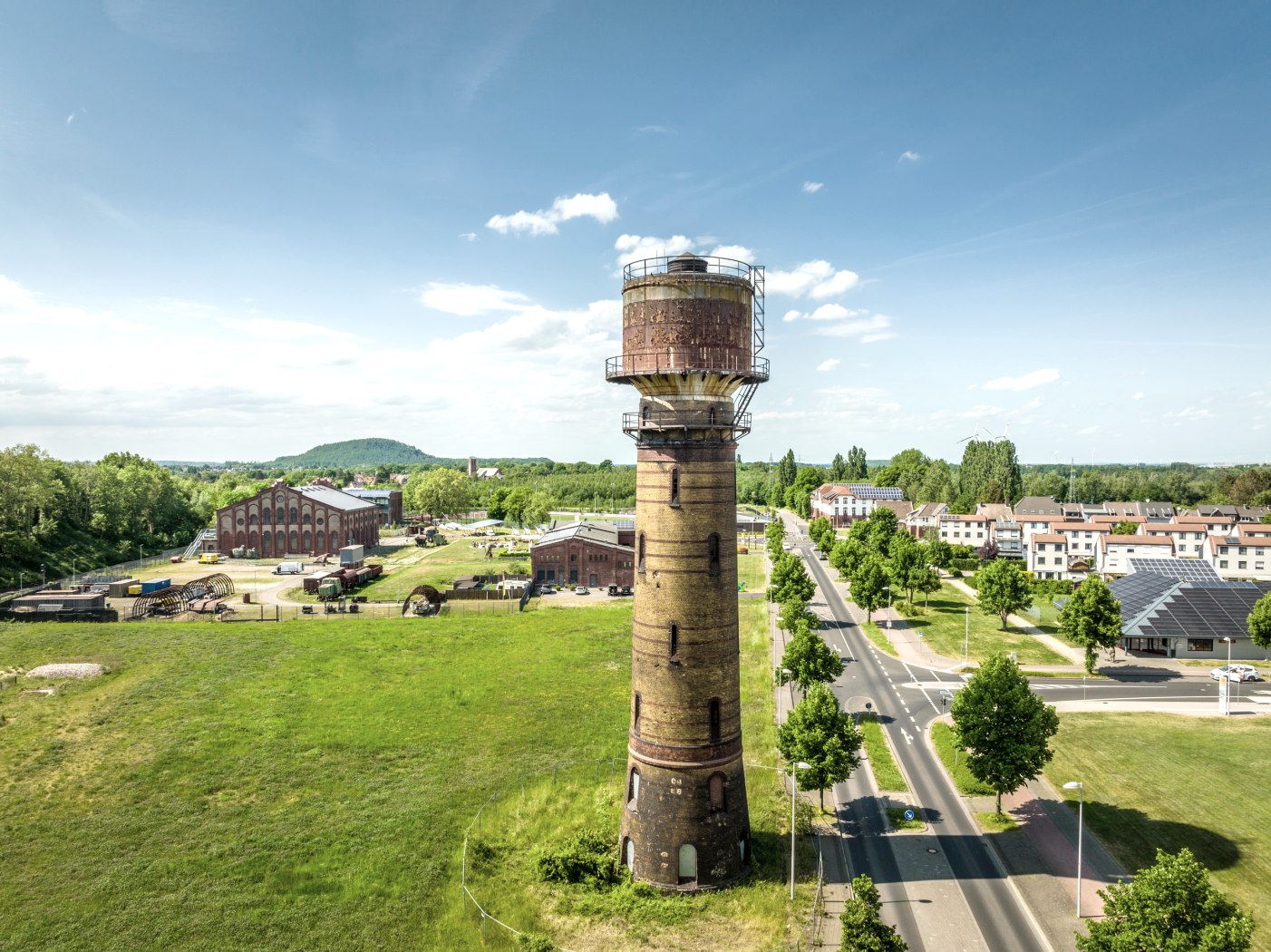 Wasserturm Alsdorf, © StädteregionAachen; Foto: Dominik Ketz