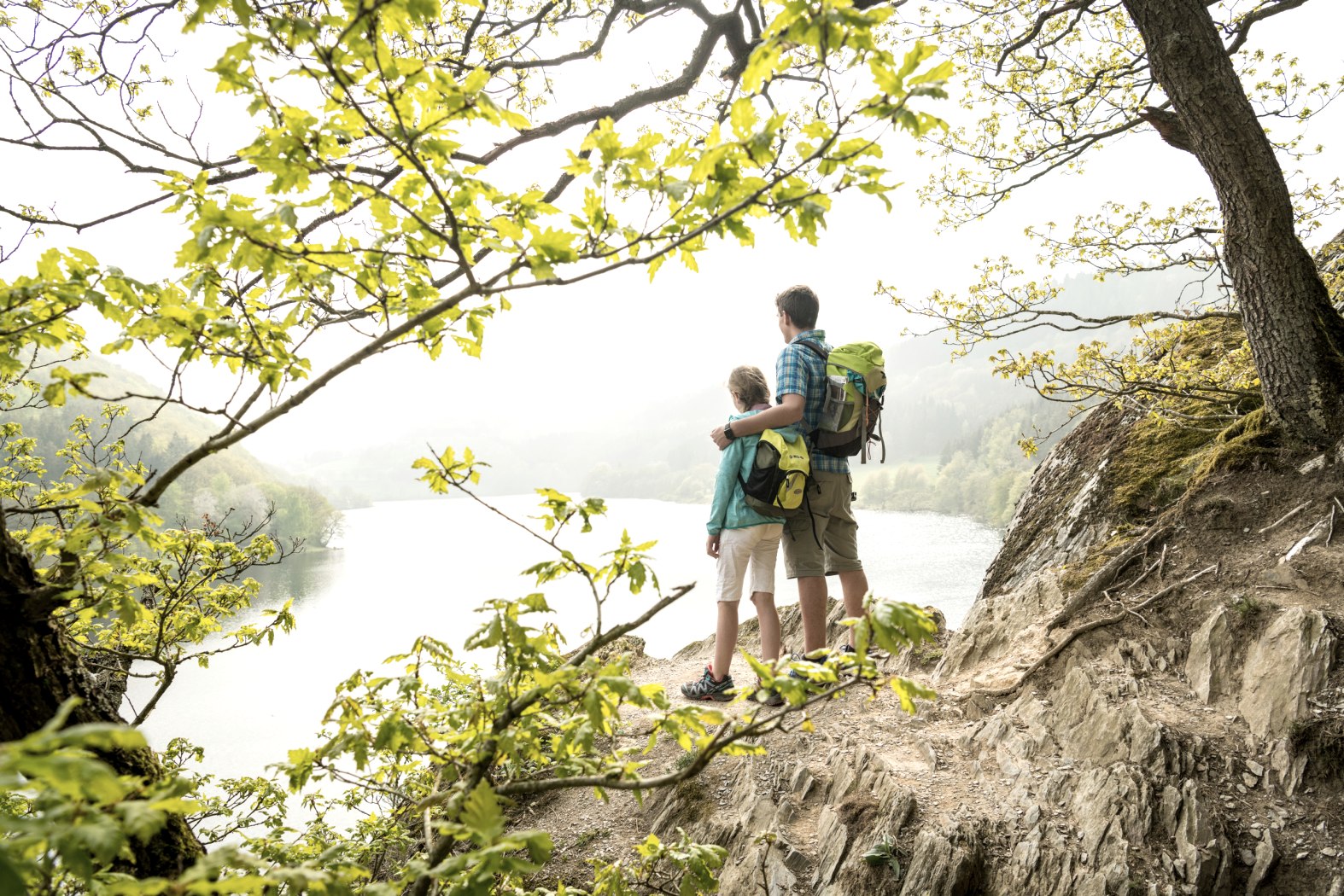 Rursee-Obersee Ausblick, © Grünmetropole; Foto: Dominik Ketz