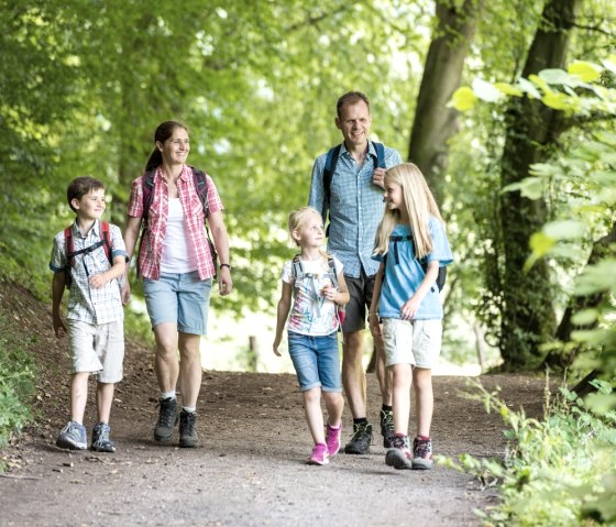 Familie im Wurmtal, © StädteRegion Aachen