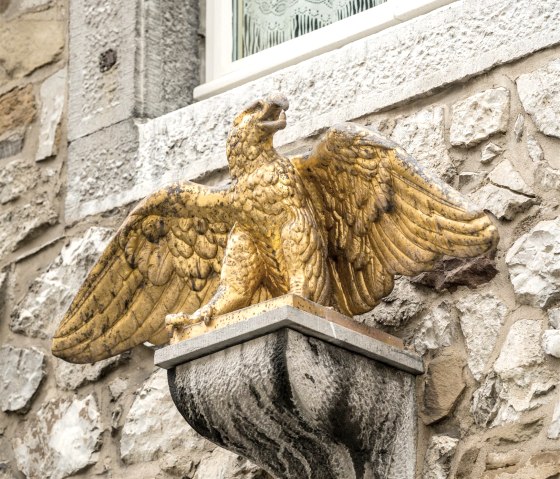 Adler am ältesten Kupferhof, © Fotos: Dominik Ketz / Stolberg-Touristik