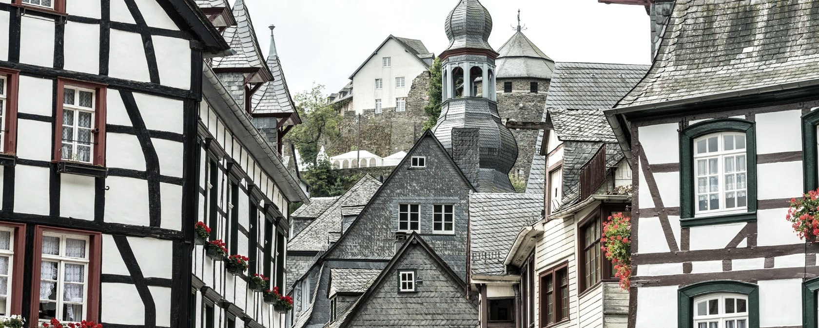 Historische Altstadt Monschau, © www.vennbahn.eu