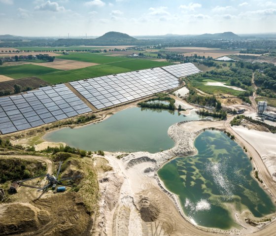 Aussichtsplattform und Infotafeln an den Nivelsteiner Sandwerken, © Städteregion Aachen