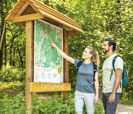 Übersichtskarte am Gut Entenpfuhl, © Eifel Tourismus GmbH