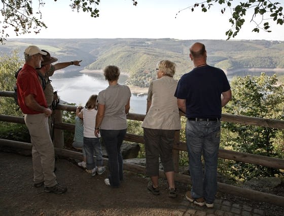 Blick auf den Rursee, © U. Giesen