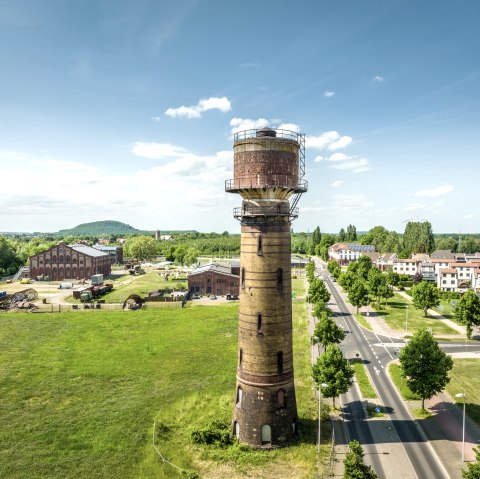 Wasserturm Alsdorf, © StädteregionAachen; Foto: Dominik Ketz