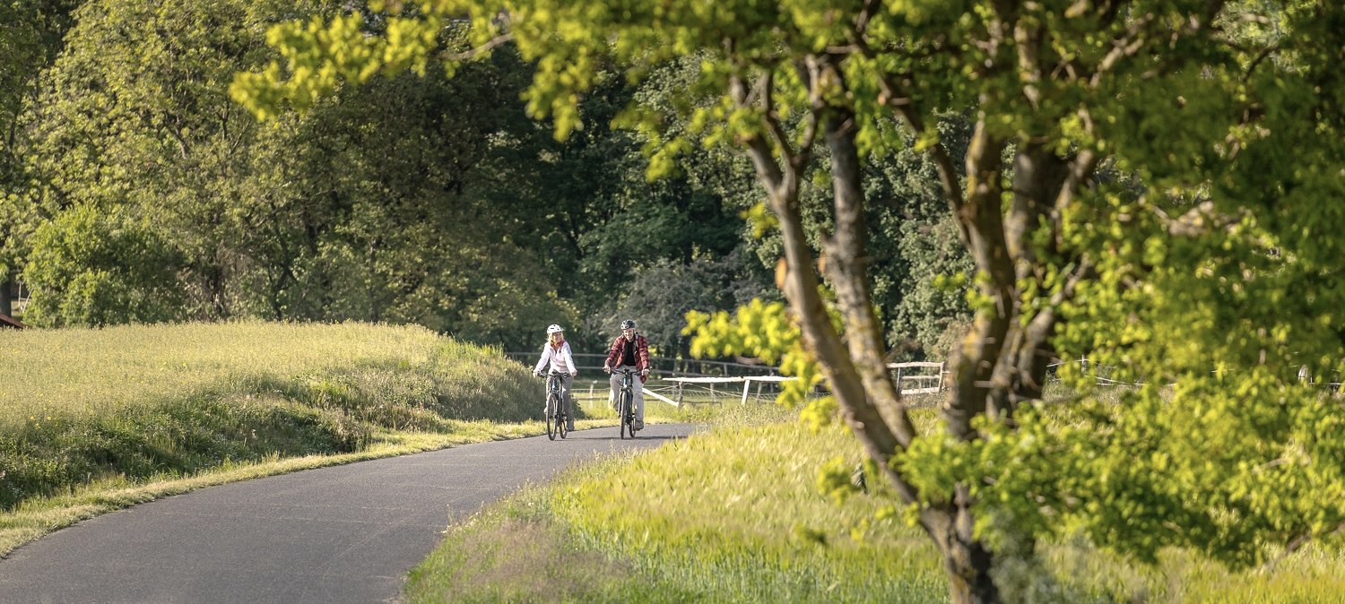 RurUferRadweg bei Blens, © Copyright: Grünmetropole e.V.