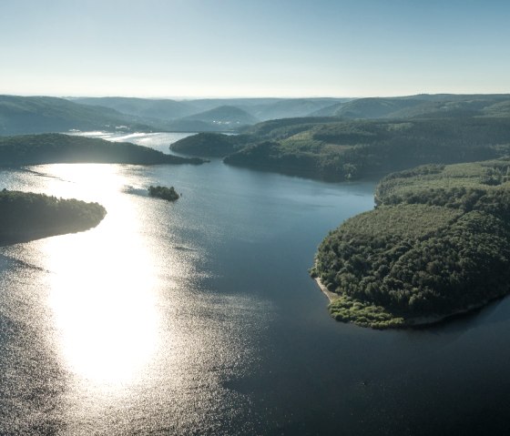 Luftbild Rursee, © StädteRegion Aachen