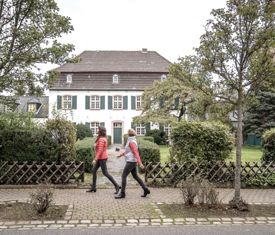 Historischer Zehnthof (heute: LVR-Amt für Bodendenkmalpflege im Rheinland, Außenstelle Nideggen-Wollersheim), © Kreis Düren