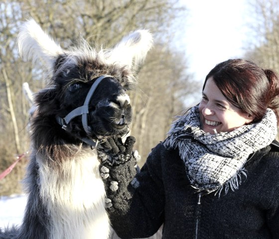 Lama-Wanderung, © Loni Liebermann