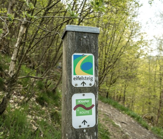 Eifel Beschilderung, © Eifel Tourismus GmbH; Foto: Dominik Ketz