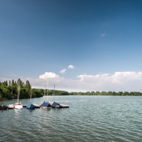 Sailing boats on Lake Blaustein, © StädteRegion Aachen