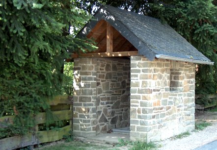 kleine Hütte entlang des Weges, © StädteRegion Aachen