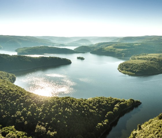 Luftbild Rursee, © StädteRegion Aachen