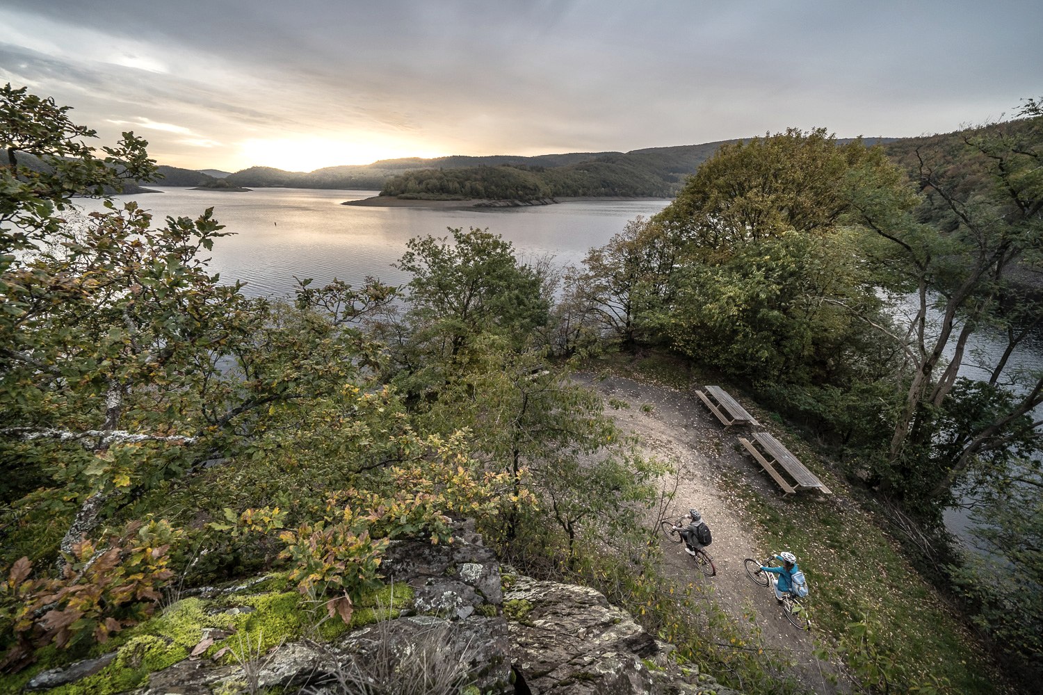 Rursee, © Foto: Dennis Stratmann