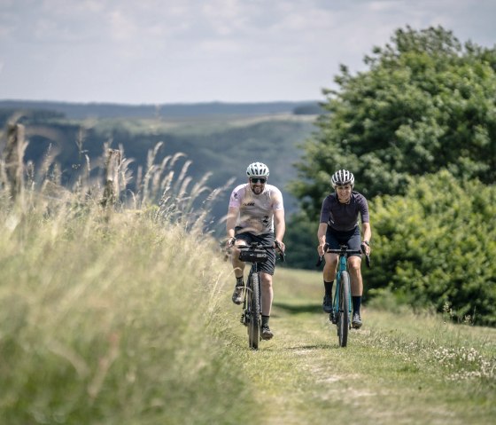 Gravelbiker Eifelblick Worbelescheed, © StädteRegion Aachen