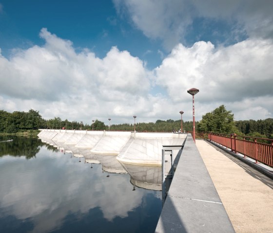 Staumauer Bütgenbach, © Tourismusagentur Ostbelgien