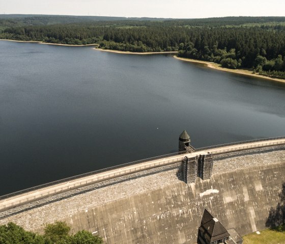 Luftbild Dreilägerbachtalsperre, © Eifel Tourismus GmbH