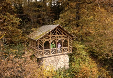 Blick aus der Balduinshütte über dem Liesertal, Eifelsteig-Etappe 12, © Eifel Tourismus GmbH, D. Ketz