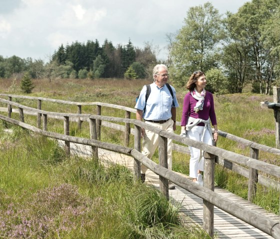 Wanderer im Hohen Venn, © vennbahn.eu