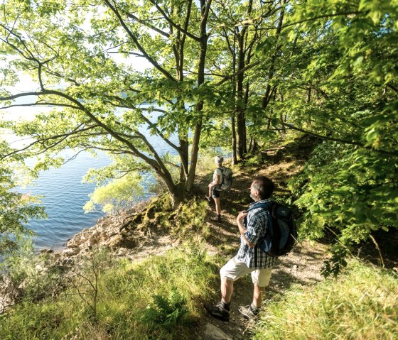 Wanderer am Rursee, © StädteRegion Aachen