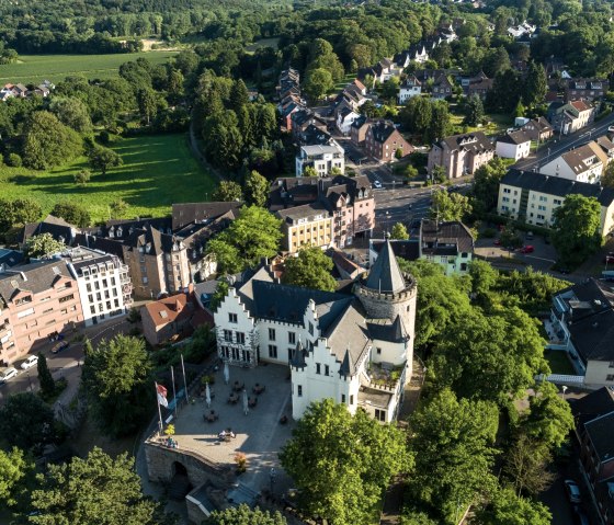 Luftbild Burg Rode, © StädteRegion Aachen