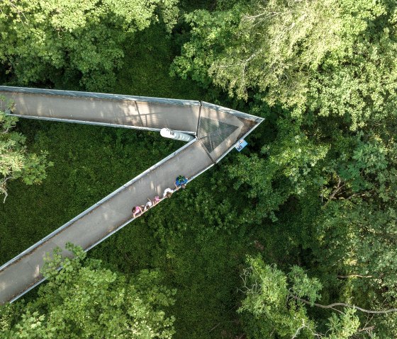 auf dem Steg zur Aussichtsplattform, © StädteRegion Aachen