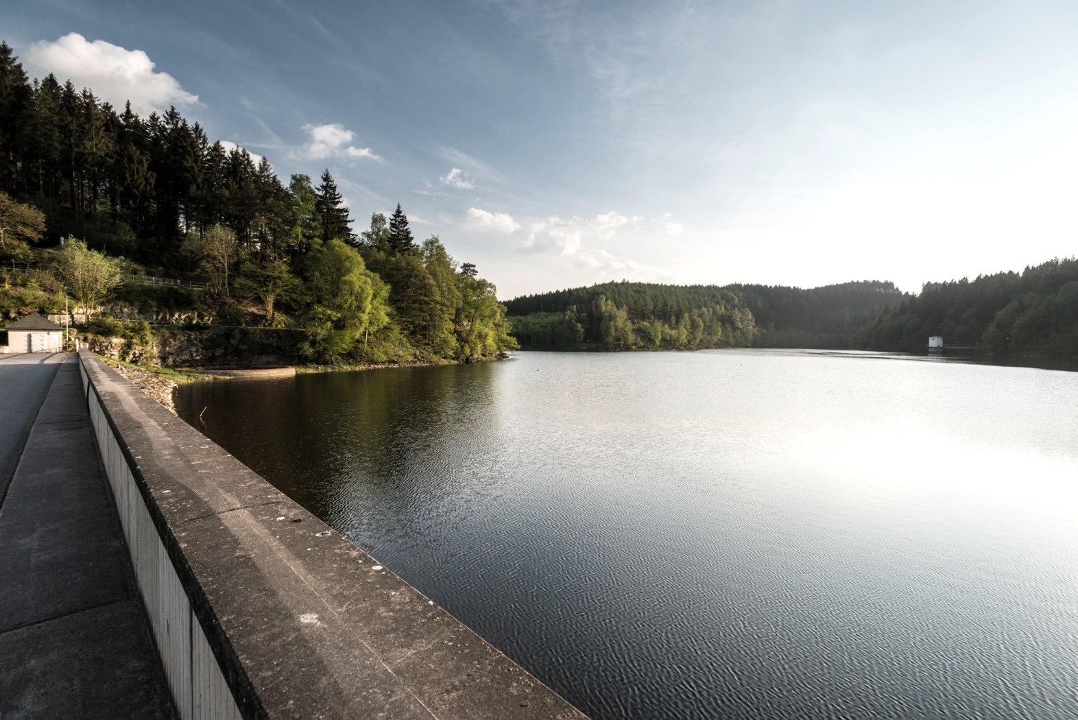 Staumauer Kalltalsperre, © Dominik Ketz