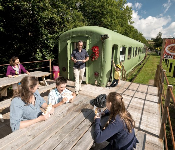 Draisinenstation in Kalterherberg, © vennbahn.eu