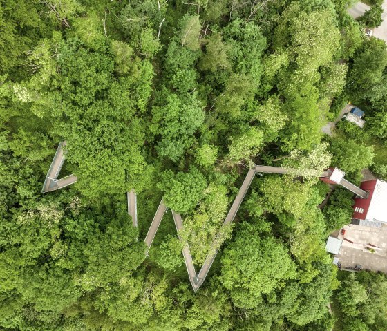 Steg vom Bergfoyer zur Halde, © StädteRegion Aachen