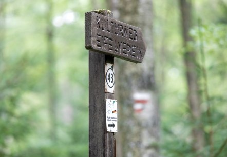 037 Kalterherberg Wegschild Vennapostel, © Eifel Tourismus GmbH, AR-shapefruit AG